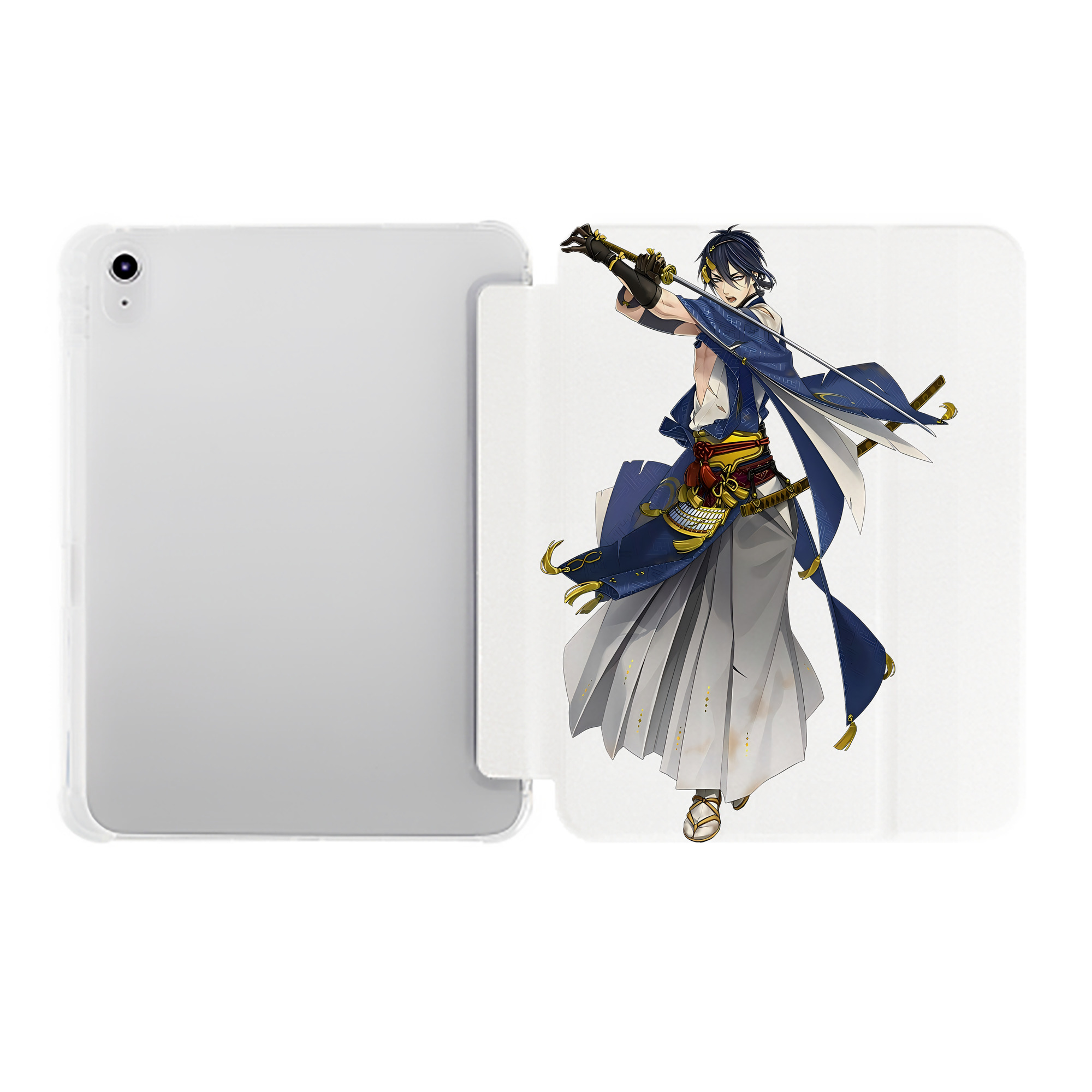 （画像用） 転スラ Regarding Reincarnated to Slime IPad ケース ペン収納付き 三つ折りスタンド PUレザー×シリコン 対応機種9.5/10.5/10.9インチ